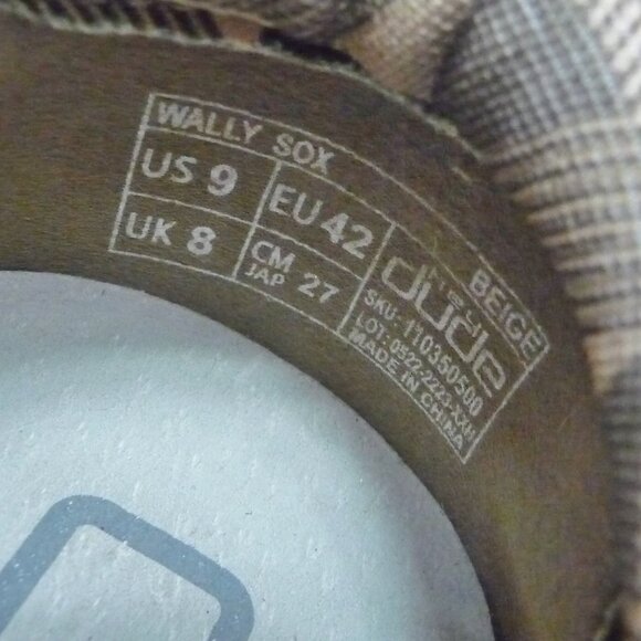 HEY DUDE Wally Shoes Size 9 - Picture 3 of 10